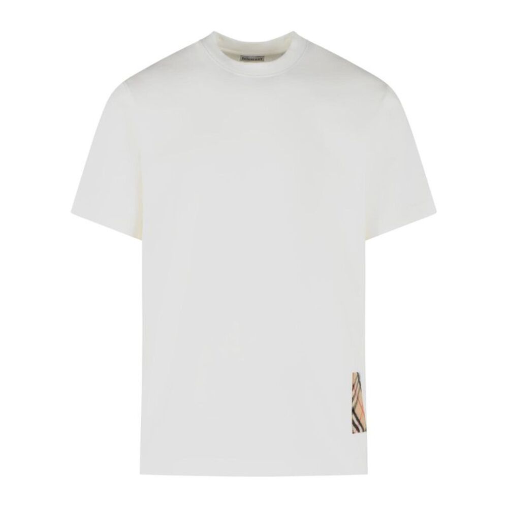 Burberry 'Seth' White Cotton T-Shirt Men